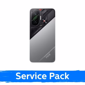Xiaomi Poco F7 5G -takakansi, Cyber Silver -hopea, huoltopakkaus