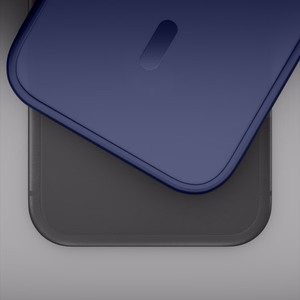 3mk Smoke MagCase - suojakuori iPhone 17 Pro Maxille - sininen-läpikuultava