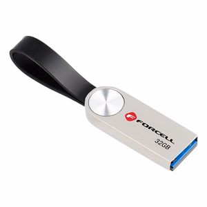 FORCELL F-DATA USB-muistitikku Metal 32GB USB3.2 Gen 1 (USB A) hopea