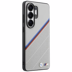 BMW Tricolor Metal Logo MagSafe suojakuori Samsung Galaxy S26 Ultra:lle harmaa