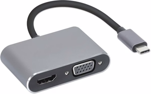 iBox IUHCHDVGA USB Type-C Hub 4-in-1 USB 3.0 + PD 100W + HDMI 4K 30Hz + VGA Full HD