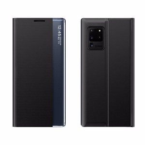 Uusi Sleep Case kansi jalusta toiminto Samsung Galaxy M53 5G musta musta