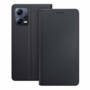 3mk Wallet Case Xiaomi Redmi Note 12 5G:lle - Musta