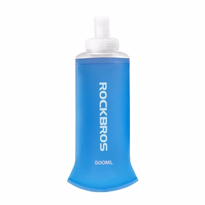 Rockbros 35210027002 pehmeä juoksupullo, 500 ml – sininen