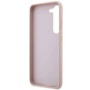 Guess GUHCS23S4GMGPI S23 S911 pinkki/pinkki kovakotelo 4G Big Metal Logo