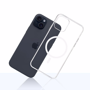 3mk Clear MagCase Apple iPhone 15:lle - läpinäkyvä