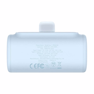 Powerbank OS-Baseus Compact IP 5000mAh 20W (sininen)