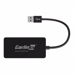 Carlinkit CCPA langaton sovitin Apple Carplay/Android Auto (musta)