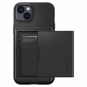 Spigen Slim Armor CS kotelo iPhone 14 Plus - musta