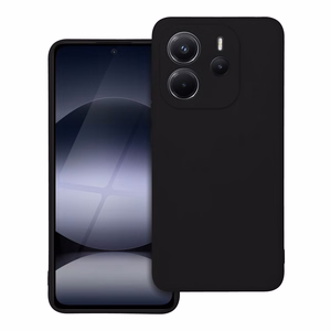 Pehmeä suojakuori XIAOMI Redmi Note 14 4G (GLOBAL - 164,84mm x 78,15mm x 8,16mm) musta