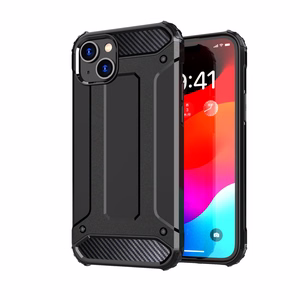 iPhone 15 Hybrid Armor Suojakuori - sininen