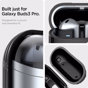 Spigen Rugged Armor Samsung Galaxy Buds 3 / 3 Pro Case - Black