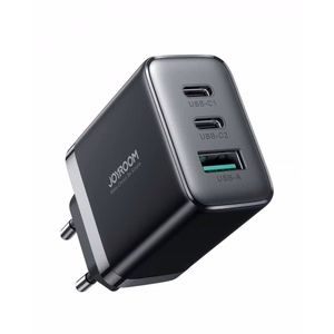 Joyroom JR-TCF10 fast charger 2x USB-C USB-A 32W - black