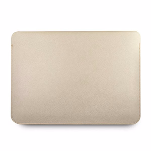 Guess Saffiano Script case for a 13" laptop - gold