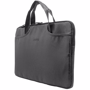 Puro Scudo SleevePro nailonsuojus MacBookille ja kannettavalle 14" asti musta
