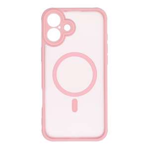 Erittäin matta MAG COVER puhelimen kuori MagSafella IPHONE 15 – vaaleanpinkki