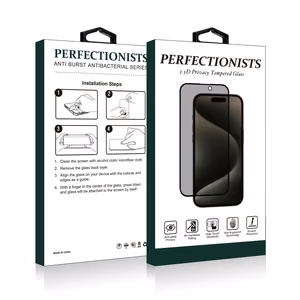 Tempered glass 2.5D Privacy Perfectionists Samsung S936 S25 Plus/S937 S25 Edge black