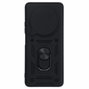 Slide Camera Armor Suojakuori Xiaomi Redmi A4:lle musta