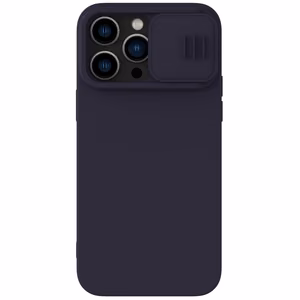 Nillkin CamShield Silky Magnetic Silicone Suojakuori Apple iPhone 14 Plus - Tummanvioletti