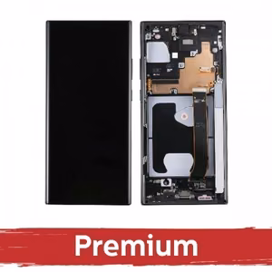 LCD-näyttö Samsung N985 (N986) Note 20 Ultra kehyksellä / Mystic Bronze / OEM