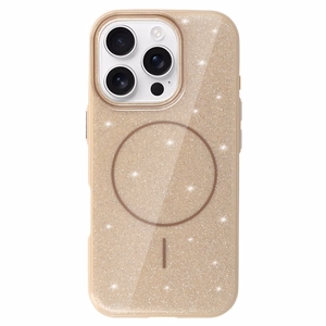 MagSafe Slim Shiny Suojakuori iPhone 13 Pro Max:lle kultainen