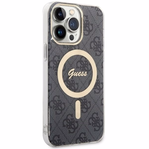 Guess 4G MagSafe suojakuori iPhone 14 Pro Max:lle - musta