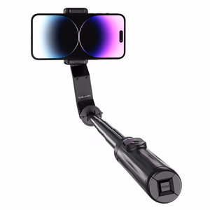 Blavec Selfie Stick Aluminium Fusion P-10 Gimbal tripod + remote control 1 metre (SSFP10G-TRB10) black