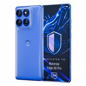 3mk Clear Case for Motorola Edge 60 Pro - transparent