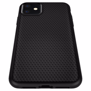 Spigen Liquid Air iPhone 11 kotelo - Matta musta