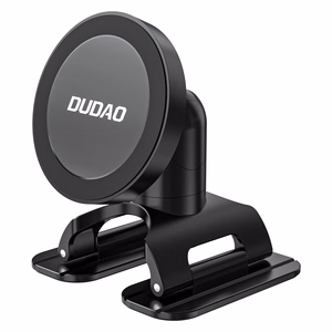 Dudao F25 MagSafe-yhteensopiva auton pidike kojelautaan tai tuulilasin - musta