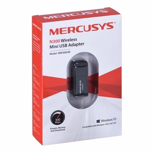 WRL ADAPTER 300MBPS USB MINI/MW300UM MERCUSYS