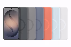 Samsung Silicone Magnet Suojakuori Samsung Galaxy S26:lle, MagSafe-yhteensopiva - sininen