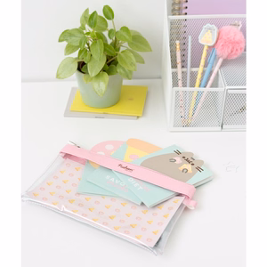 Pusheen Foodie -kirjoitusvälinesetti, 6 osaa
