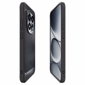 Spigen Rugged Armor suojakuori laitteelle Xiaomi Redmi Note 15 Pro 5G, musta