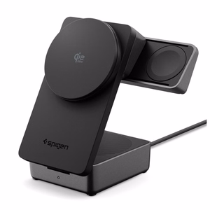 Spigen Essential Qi2.2 25W 3in1 MagSafe Magneettinen Langaton Laturi - Musta