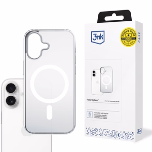 3mk Frosty MagCase iPhone 17:lle - valkoinen