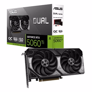 ASUS Dual -RTX5060TI-O16G NVIDIA GeForce RTX 5060 Ti 16 GB GDDR7