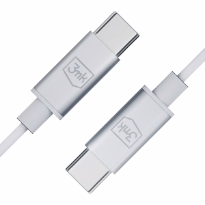 Kuulokkeet 3mk Wired Earphones USB-C valkoinen
