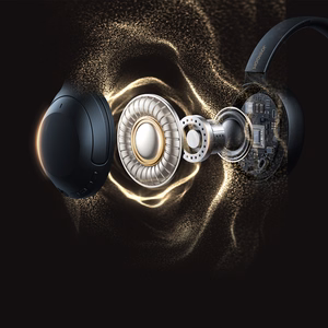 Joyroom J-Head Series JR-JH2 Langattomat Kuulokkeet ANC Bluetooth - musta