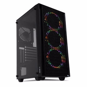 iBox CETUS 903 Midi Tower musta tietokonerunko