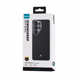 Benks Magnetic Armor Air Armor Grid Kevlar Case Metal Frame 600D (E050) Samsung Galaxy S26 Ultra -puhelimelle musta