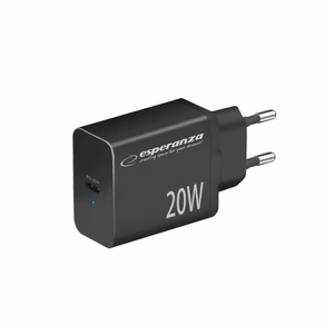 Esperanza EZC104K verkkolaturi 20W musta