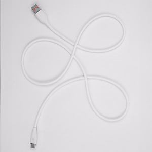 Forever kaapeli USB - USB-C 1,0 m 6A valkoinen