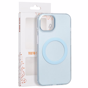 Tecto Shield Mistiq Mag suojakuori iPhone 15 6,1"-mallille, sininen