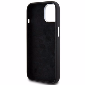 BMW Signature Liquid Silikoninen MagSafe Suojakuori iPhone 15:lle - musta