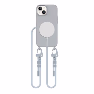 Tech-Protect MagNecklace MagSafe Suojakuori iPhone 14:lle - harmaa