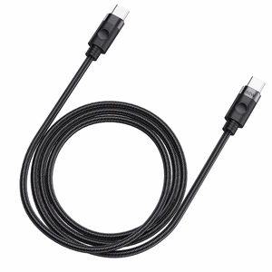 Orico CDX 60W 3A Power Delivery USB-C - USB-C 1m Kaapeli - musta