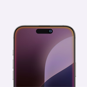 AmazingThing Radix Privacy Glass Yksityisyys Karkaistu lasi iPhone 16 Plus:lle