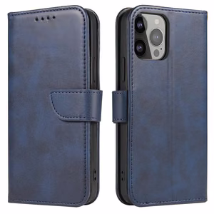 Magnet Suojakuori läpällä Samsung Galaxy S24 FE - Sininen