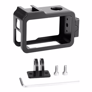 Metallinen kehys Cold Shoe -liittimella PULUZ DJI Osmo Action 4/3 -kameralle